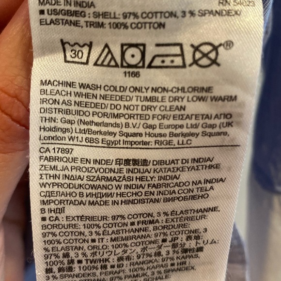 ❤️4/$40 SALE! ❤️ Banana Republic Cuffed Tunic Dress Shirt - Picture 6 of 6